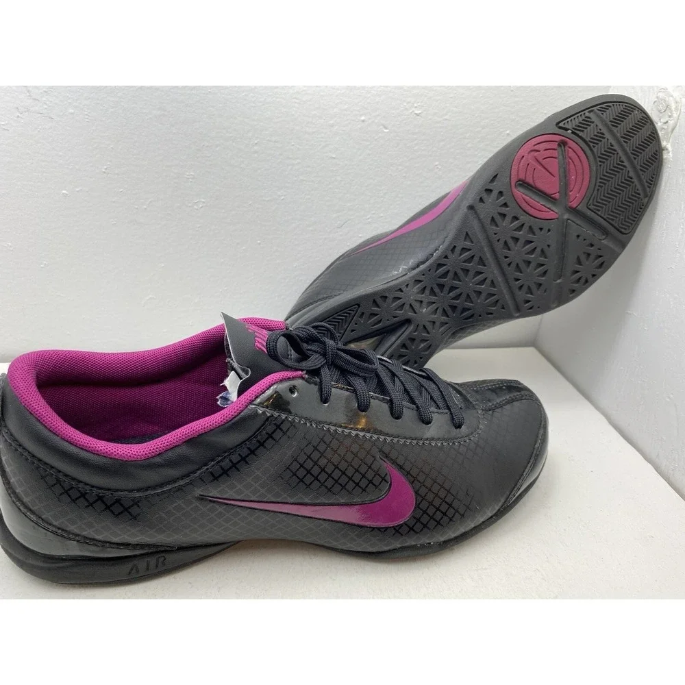 Nike Air Black Magenta Sneakers 525735-002 Womens Size 10 Retro Athletic Shoes